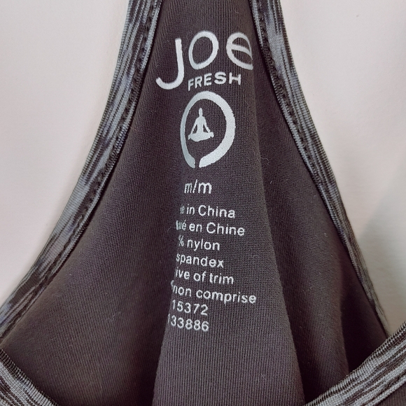 JOE FRESH | Yoga Power Y Tank Top Size Medium - Picture 5 of 7